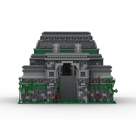 MOC - 217463 Age of Empires - Barracks (Native American) Klemmbausteine - LesDiy - Klemmbausteine