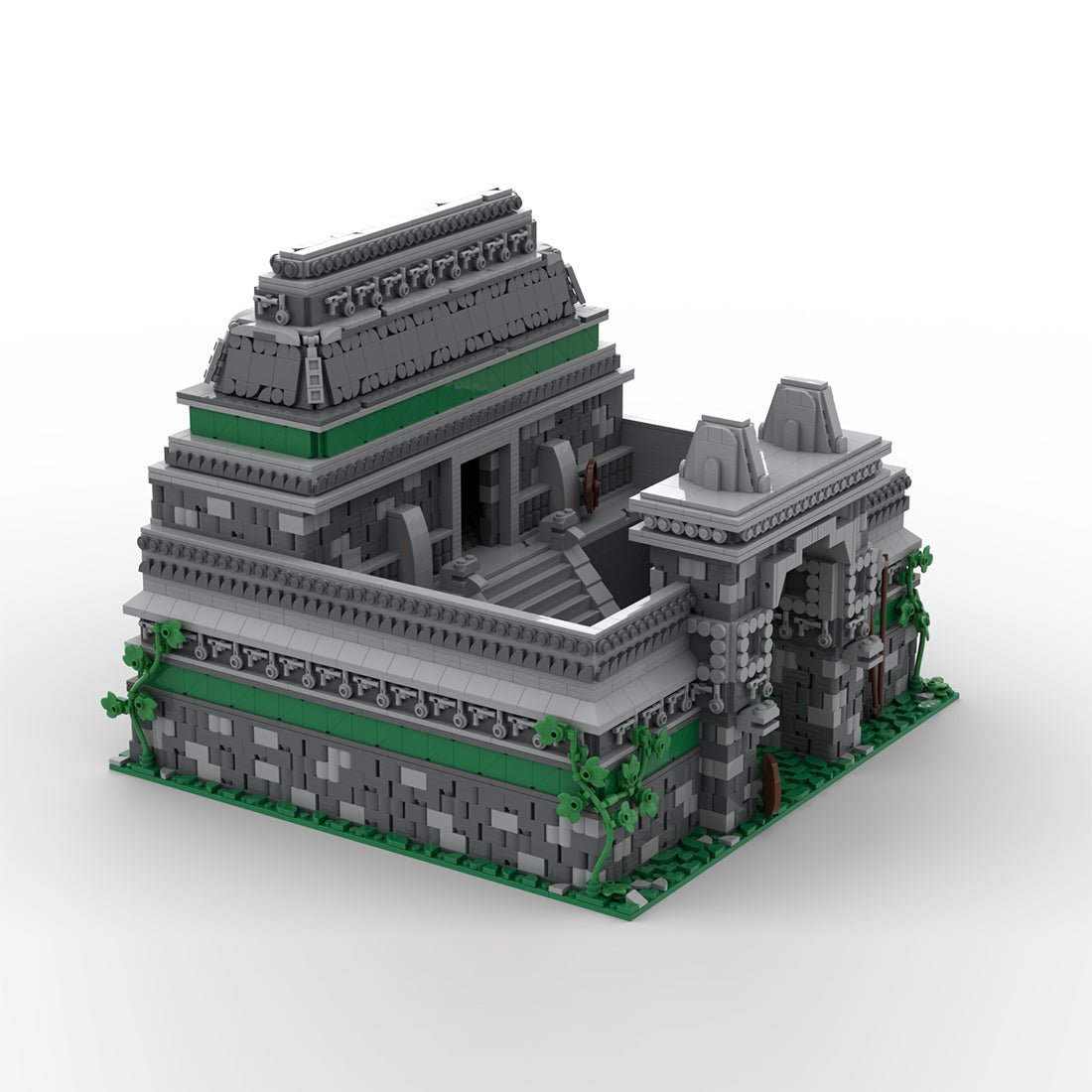 MOC - 217463 Age of Empires - Barracks (Native American) Klemmbausteine - LesDiy - Klemmbausteine