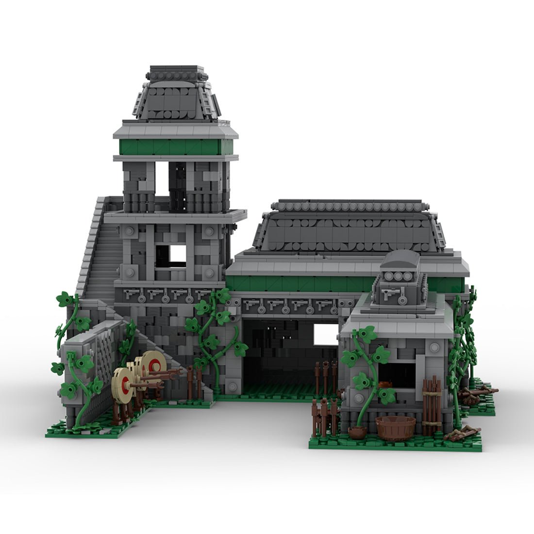 MOC - 217588 Age of Empires - Archery Range (Native American) Klemmbausteine - LesDiy - Klemmbausteine