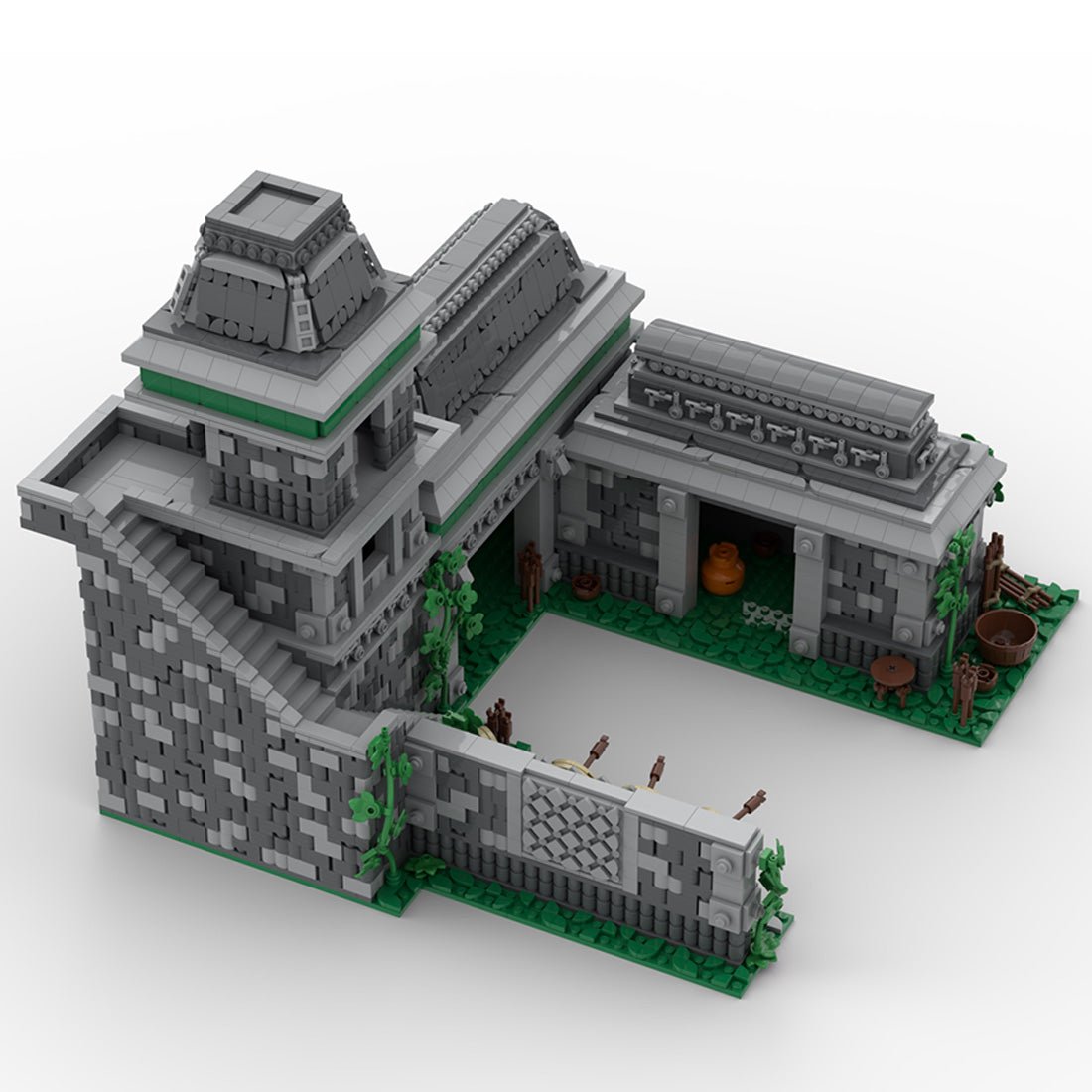 MOC - 217588 Age of Empires - Archery Range (Native American) Klemmbausteine - LesDiy - Klemmbausteine