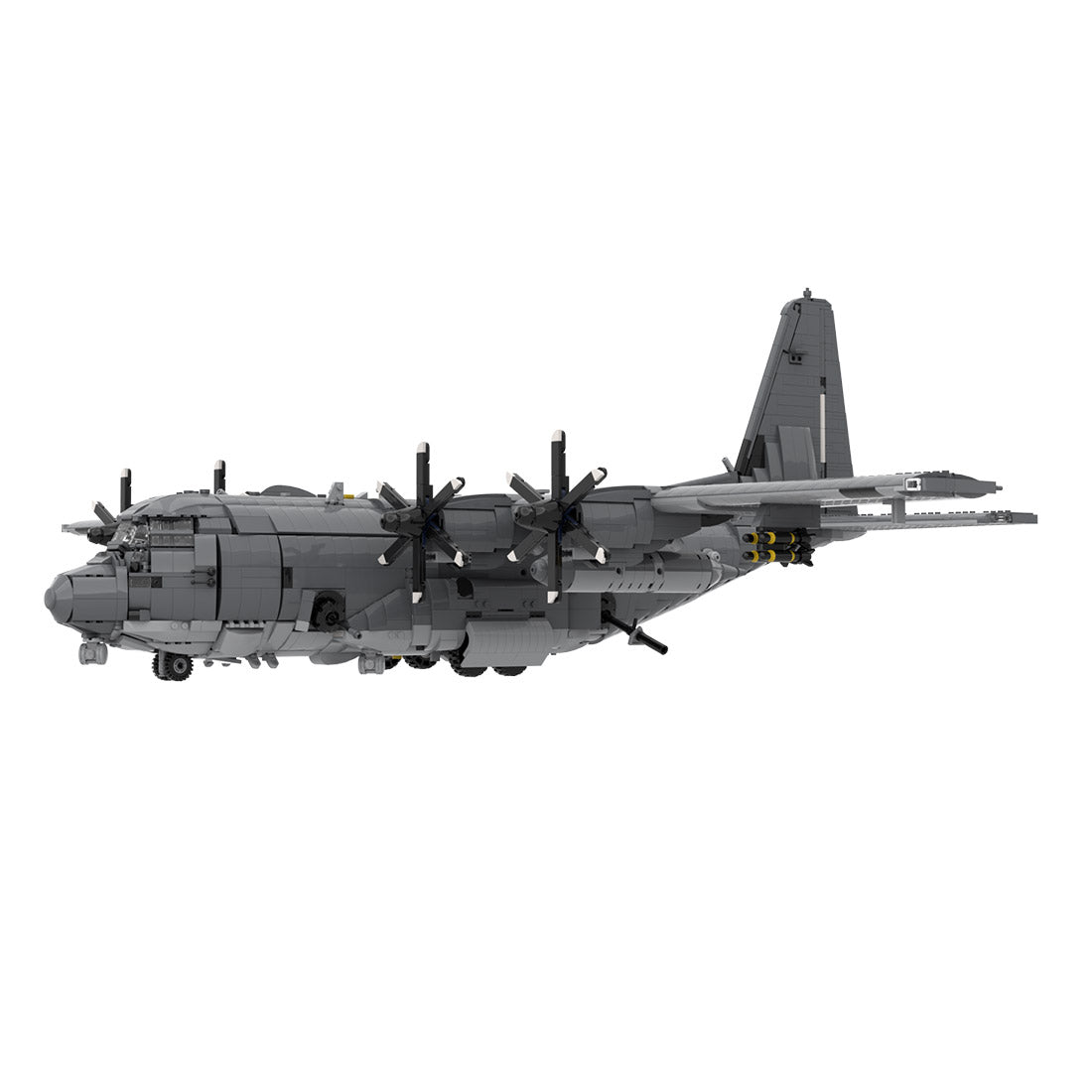 MOC - 217633 Lockheed AC - 130J GhostRider Klemmbausteine - LesDiy - Klemmbausteine