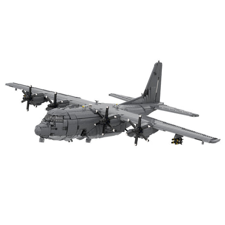 MOC - 217633 Lockheed AC - 130J GhostRider Klemmbausteine - LesDiy - Klemmbausteine