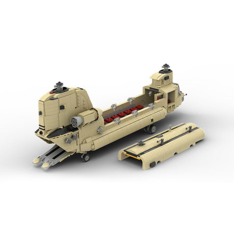 MOC - 217684 Boeing | CH - 47 F CHINOOK Klemmbausteine - LesDiy - Klemmbausteine