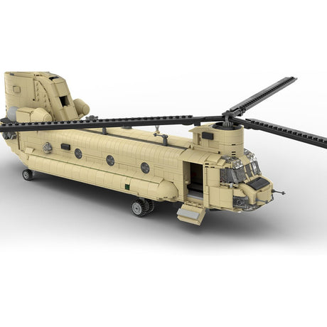 MOC - 217684 Boeing | CH - 47 F CHINOOK Klemmbausteine - LesDiy - Klemmbausteine