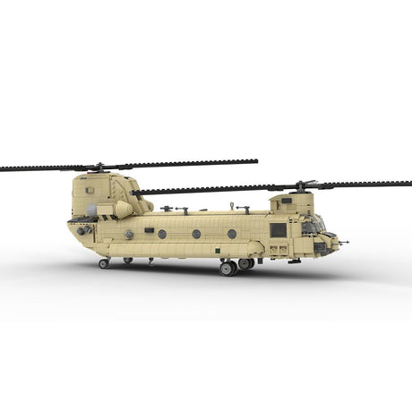 MOC - 217684 Boeing | CH - 47 F CHINOOK Klemmbausteine - LesDiy - Klemmbausteine