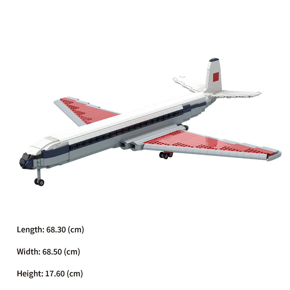 MOC - 218267 De Havilland Comet Klemmbausteine - LesDiy - Klemmbausteine