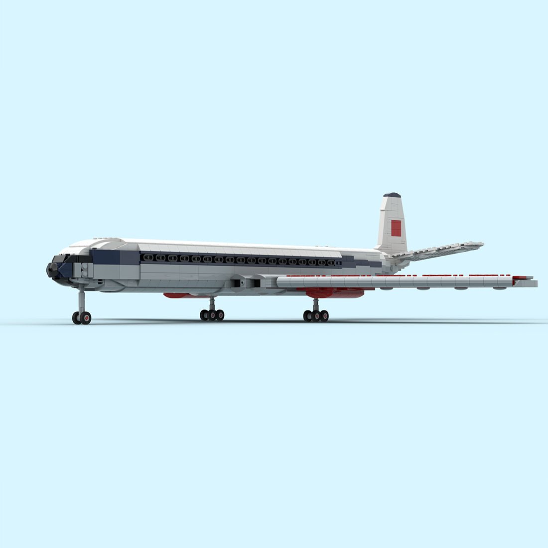 MOC - 218267 De Havilland Comet Klemmbausteine - LesDiy - Klemmbausteine