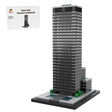 MOC - 219954 Seagram Building 1:800 Scale Klemmbausteine - LesDiy - Klemmbausteine