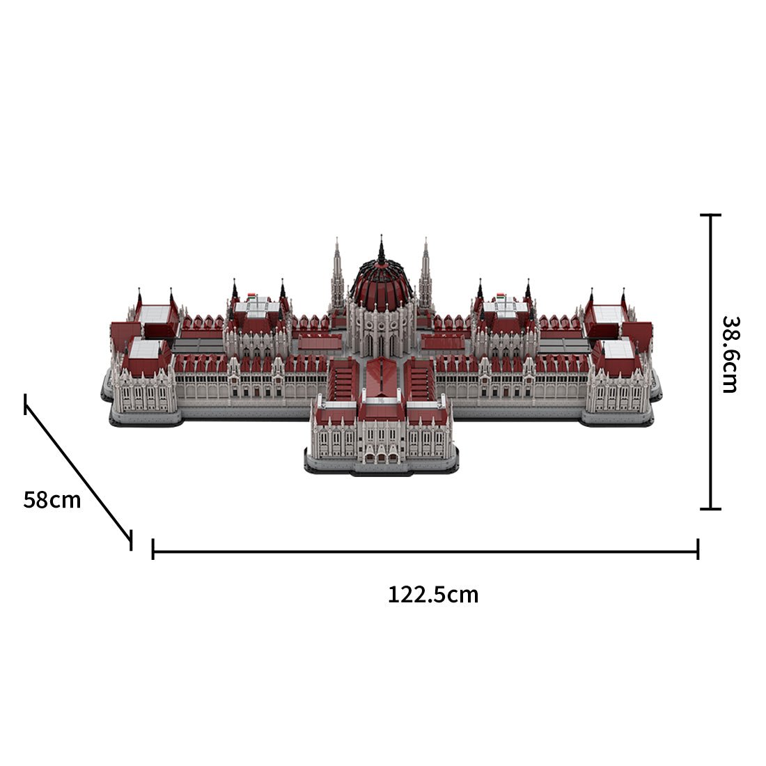 MOC - 219956 Budapest Parliament Klemmbausteine - LesDiy - Klemmbausteine