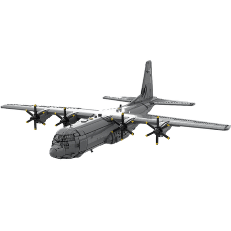 MOC - 220492 Lockheed C - 130J 30 Super Hercules Klemmbausteine - LesDiy - Klemmbausteine