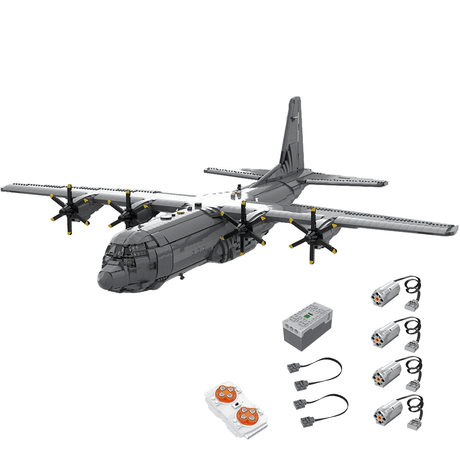 MOC - 220492 Lockheed C - 130J 30 Super Hercules Klemmbausteine - LesDiy - Klemmbausteine