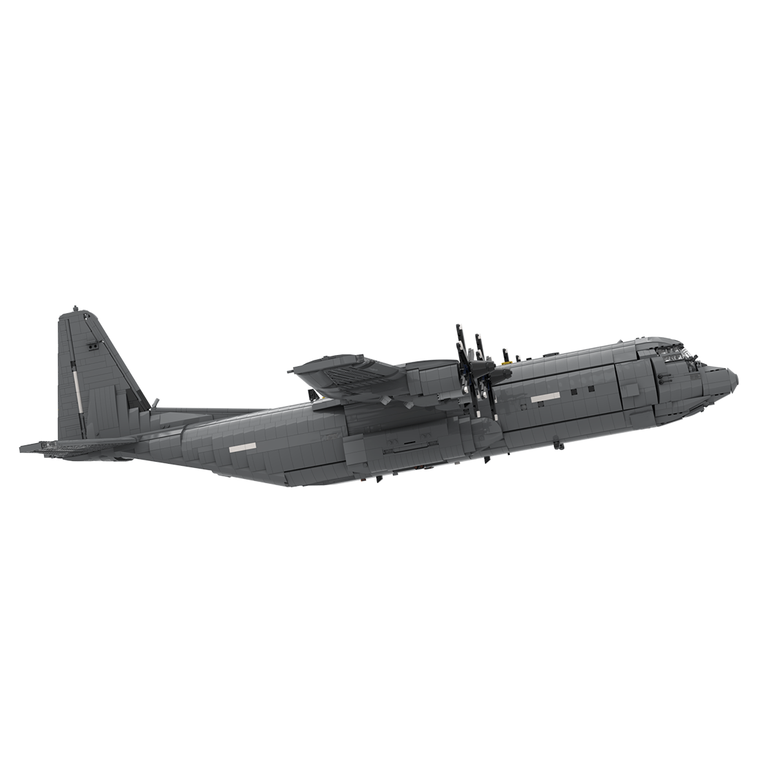 MOC - 220492 Lockheed C - 130J 30 Super Hercules Klemmbausteine - LesDiy - Klemmbausteine