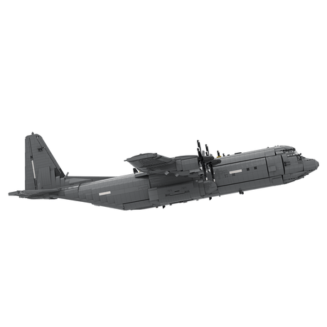 MOC - 220492 Lockheed C - 130J 30 Super Hercules Klemmbausteine - LesDiy - Klemmbausteine