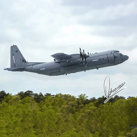MOC - 220492 Lockheed C - 130J 30 Super Hercules Klemmbausteine - LesDiy - Klemmbausteine