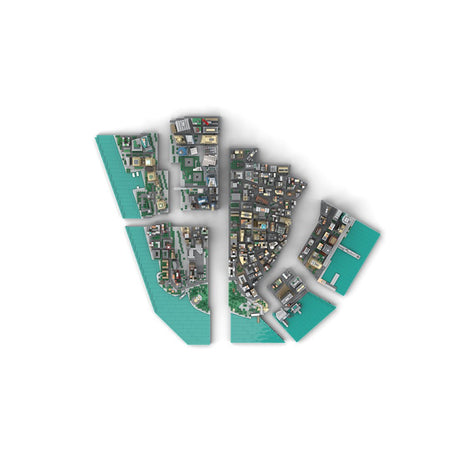 MOC - 221106 New York City Financial District - Maiden Lane & Pearl Street Klemmbausteine - LesDiy - Klemmbausteine