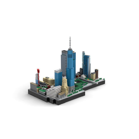 MOC - 221106 New York City Financial District - New World Trade Center Klemmbausteine - LesDiy - Klemmbausteine