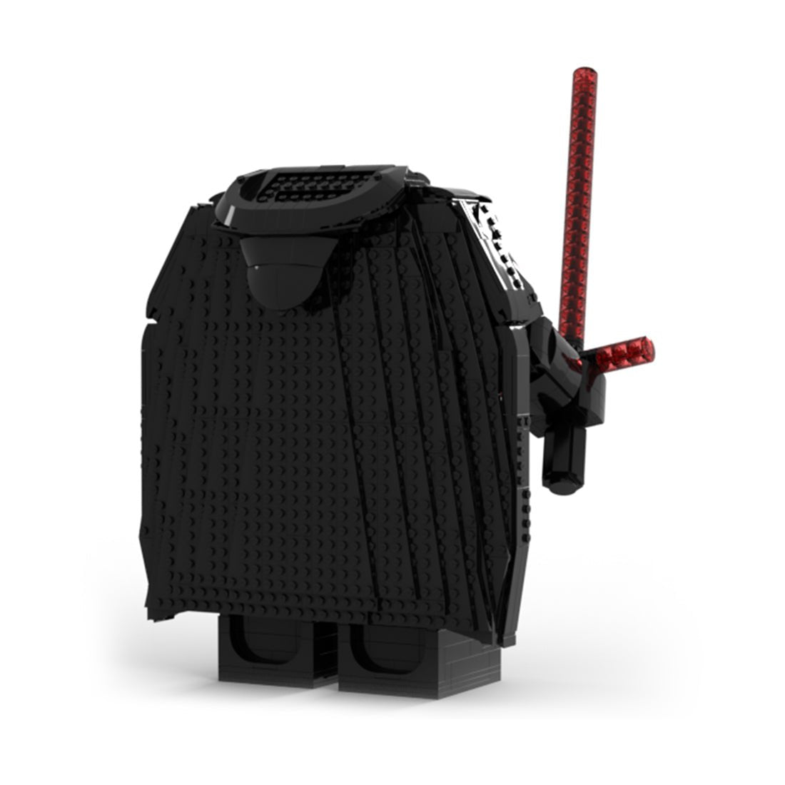 MOC - 221220 Kylo Ren megafigure Klemmbausteine - LesDiy - Klemmbausteine