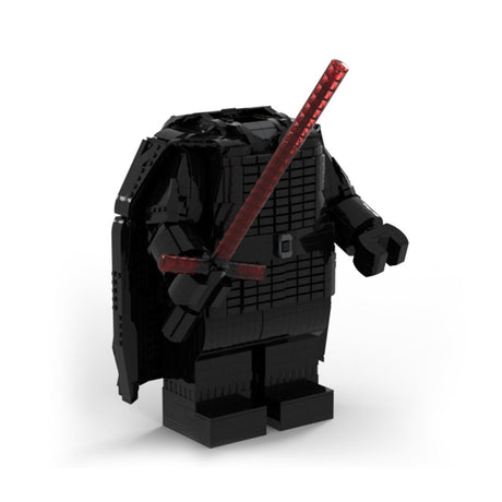 MOC - 221220 Kylo Ren megafigure Klemmbausteine - LesDiy - Klemmbausteine