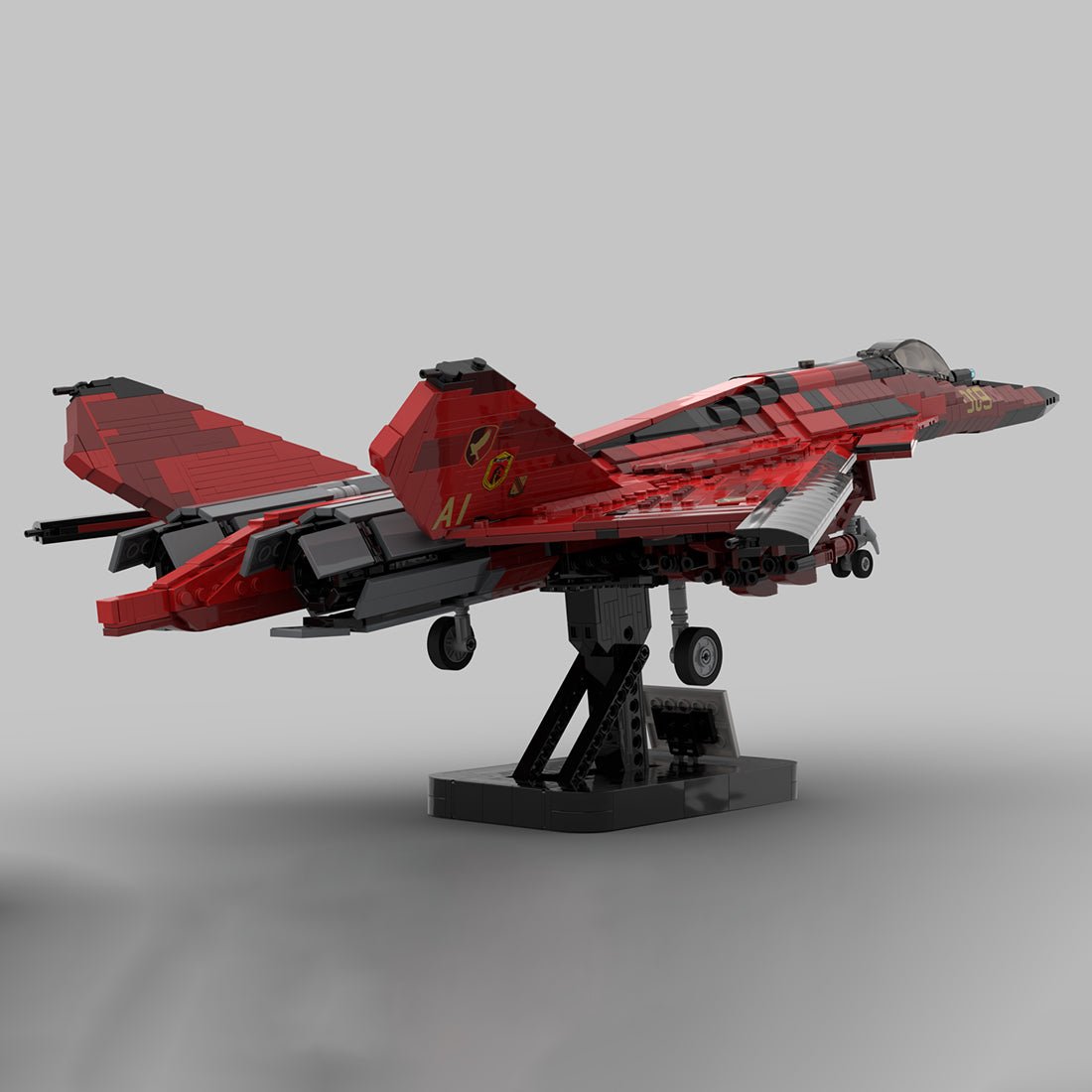 MOC - 221225 1:35 Scle CFA - 44 Nosferatu (Strigon Camo) Klemmbausteine - LesDiy - Klemmbausteine
