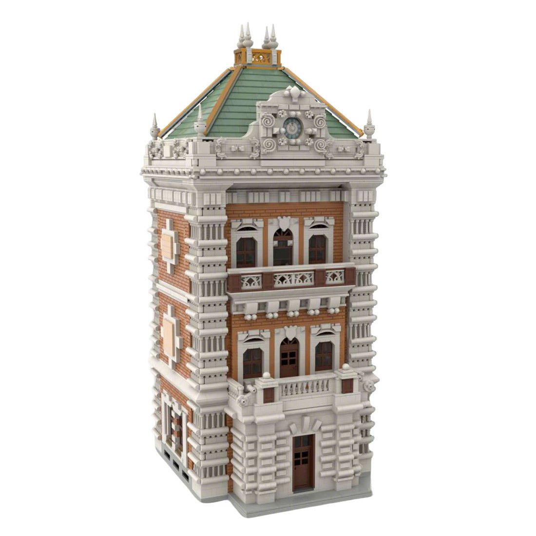 MOC - 221246 Palace Library Klemmbausteine - LesDiy - Klemmbausteine