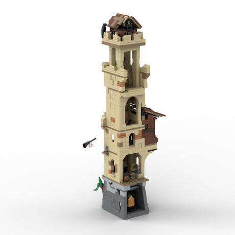 MOC - 221503 Cliffside Lighthouse Klemmbausteine - LesDiy - Klemmbausteine