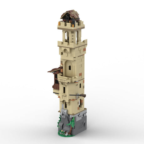 MOC - 221503 Cliffside Lighthouse Klemmbausteine - LesDiy - Klemmbausteine