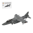 MOC - 221714 McDonnell Douglas | AV - 8B HARRIER II - 1:35 Scale Klemmbausteine(Dark Gray) - LesDiy - Klemmbausteine
