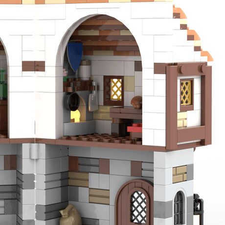 MOC - 221881 Guarded Inn Klemmbausteine - LesDiy - Klemmbausteine