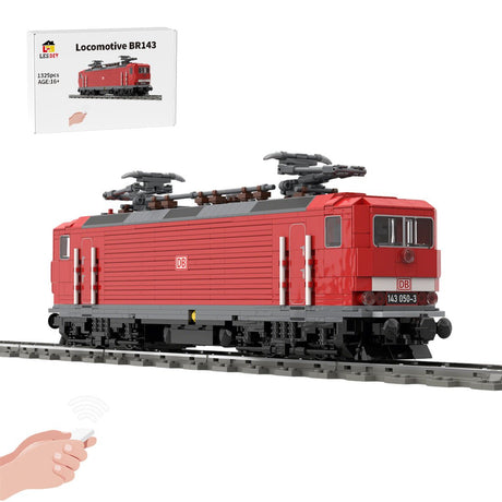 MOC - 222330 Electric Locomotive BR143 of the DBAG Klemmbausteine - LesDiy - Klemmbausteine