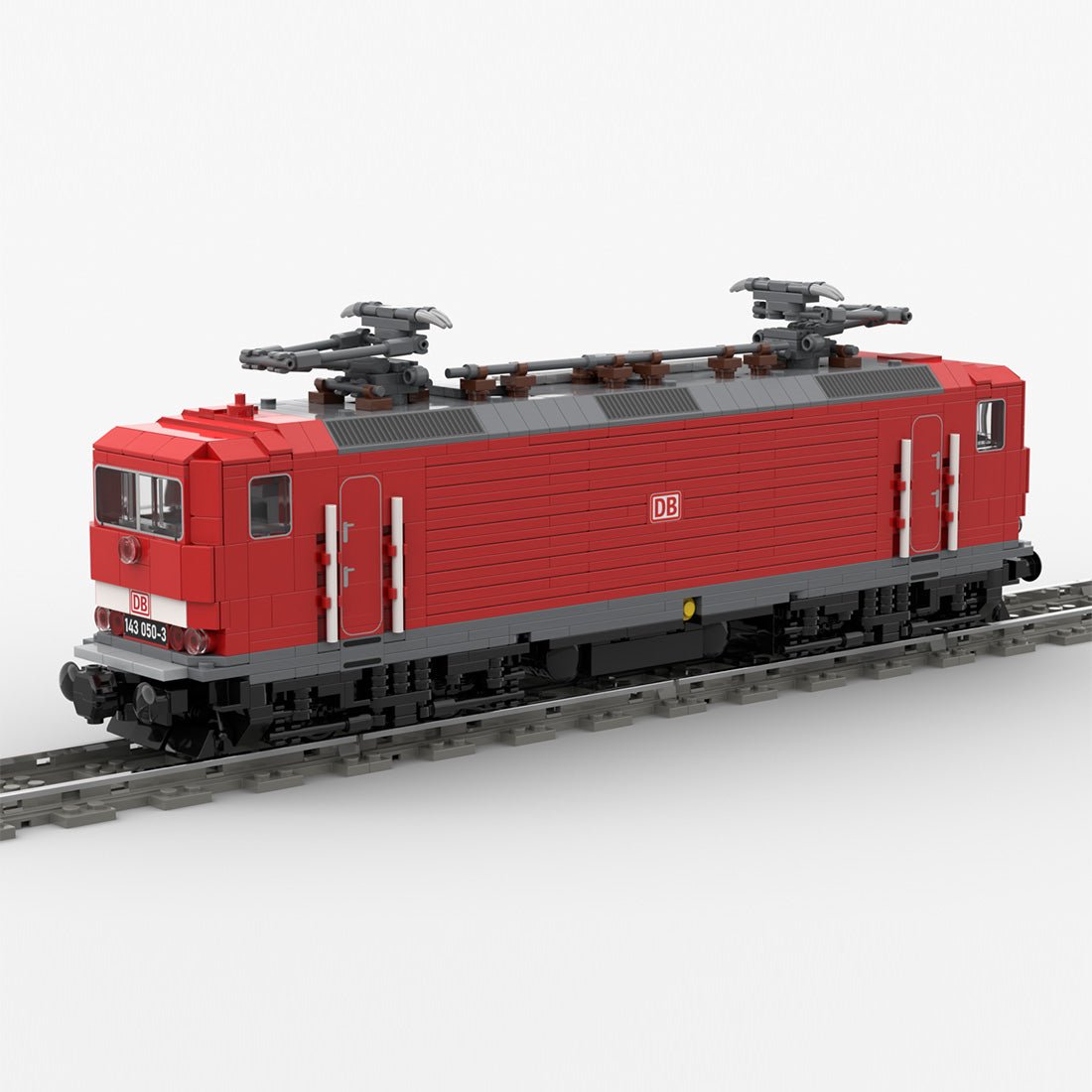 MOC - 222330 Electric Locomotive BR143 of the DBAG Klemmbausteine - LesDiy - Klemmbausteine