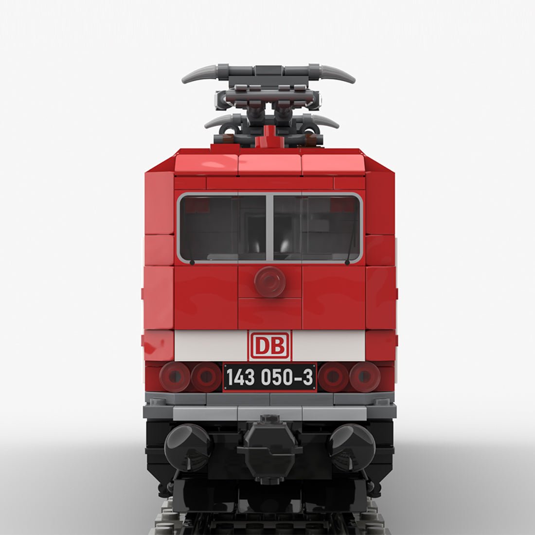 MOC - 222330 Electric Locomotive BR143 of the DBAG Klemmbausteine - LesDiy - Klemmbausteine