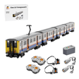 MOC - 223165 Class 317 Overground Livery| 8 - Wide | Power Functions Klemmbausteine - LesDiy - Klemmbausteine