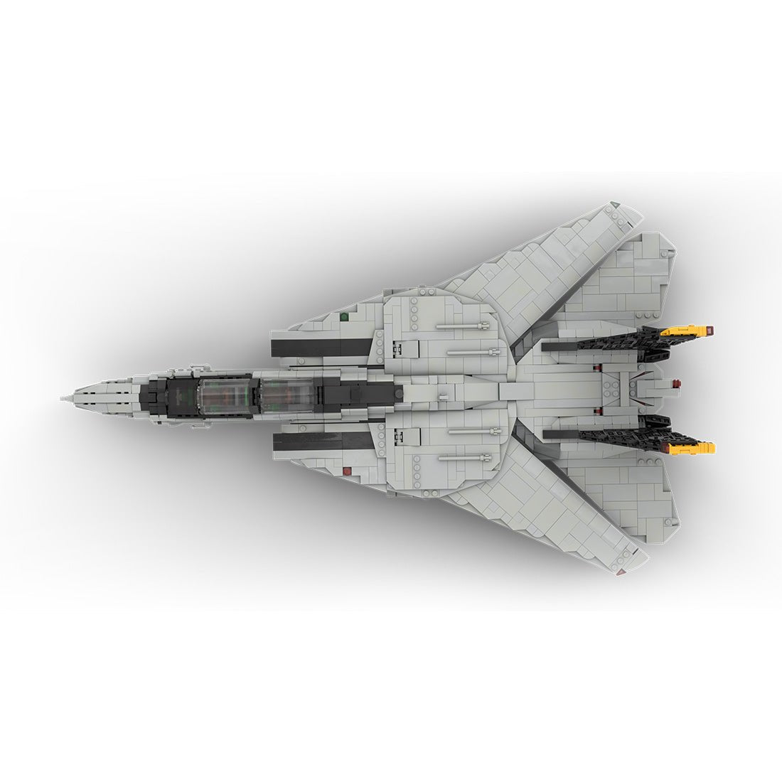 MOC - 223761 Grumman F - 14 TOMCAT - 1:35 Scale (v3) Klemmbausteine - LesDiy - Klemmbausteine
