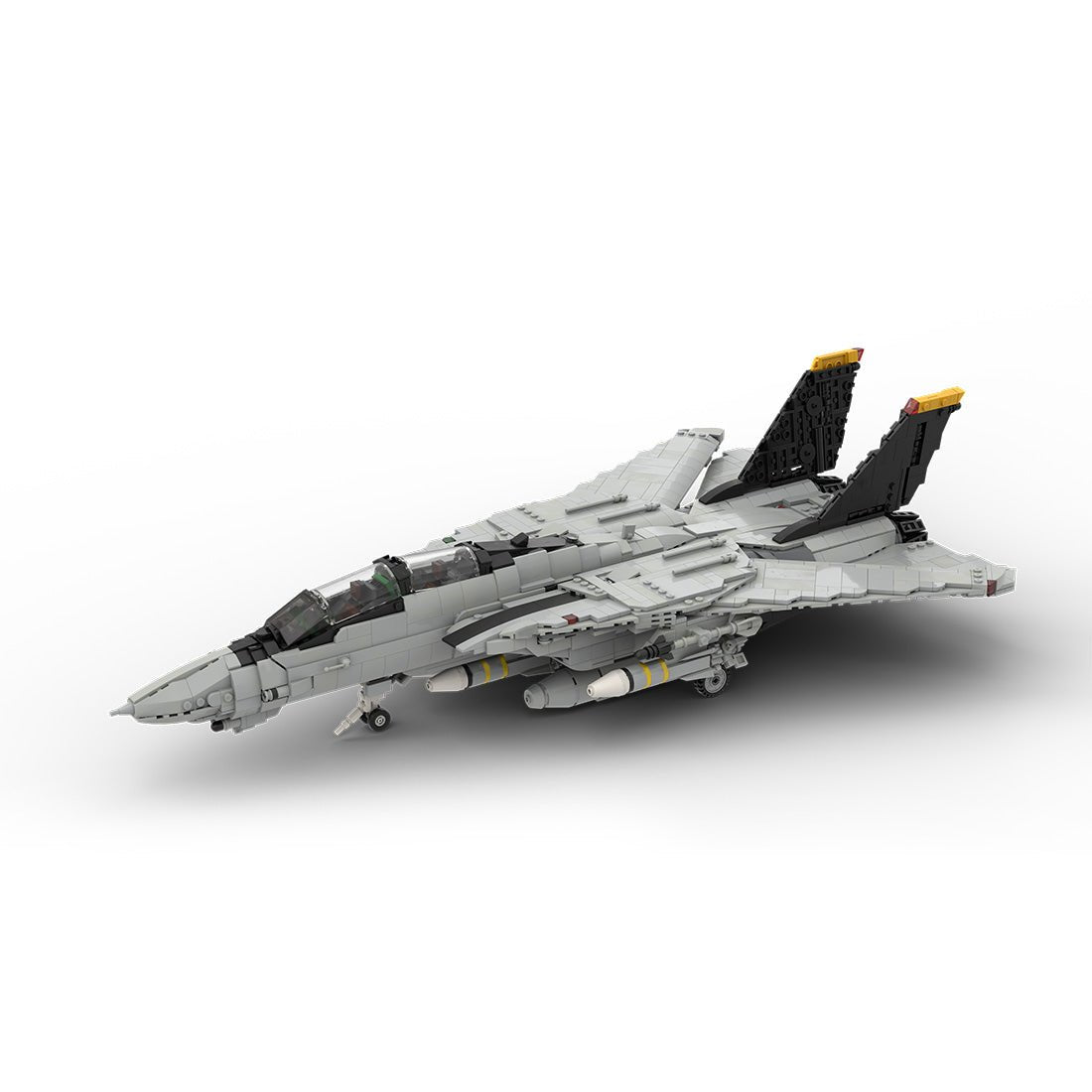 MOC - 223761 Grumman F - 14 TOMCAT - 1:35 Scale (v3) Klemmbausteine - LesDiy - Klemmbausteine