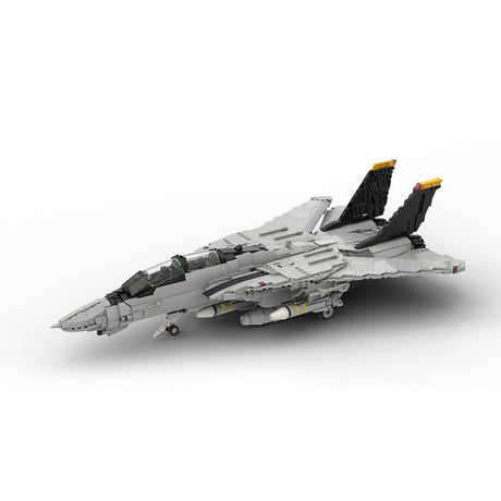 MOC - 223761 Grumman F - 14 TOMCAT - 1:35 Scale (v3) Klemmbausteine - LesDiy - Klemmbausteine