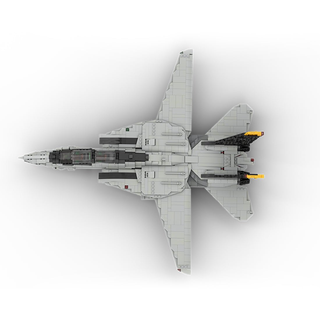 MOC - 223761 Grumman F - 14 TOMCAT - 1:35 Scale (v3) Klemmbausteine - LesDiy - Klemmbausteine