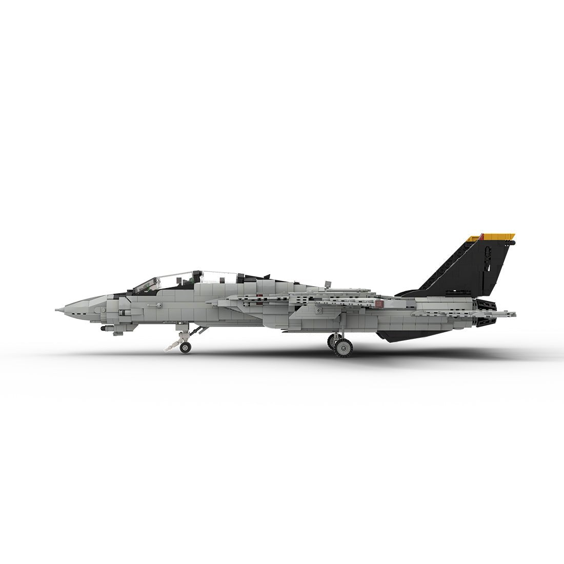 MOC - 223761 Grumman F - 14 TOMCAT - 1:35 Scale (v3) Klemmbausteine - LesDiy - Klemmbausteine