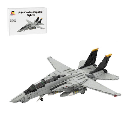 MOC - 223761 Grumman F - 14 TOMCAT - 1:35 Scale (v3) Klemmbausteine - LesDiy - Klemmbausteine