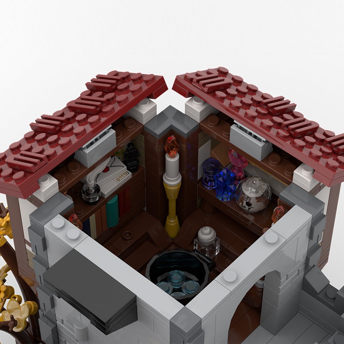 MOC - 224579 evil witches keep Klemmbausteine - LesDiy - Klemmbausteine