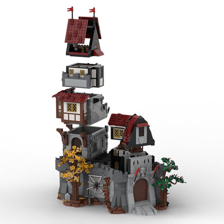 MOC - 224579 evil witches keep Klemmbausteine - LesDiy - Klemmbausteine