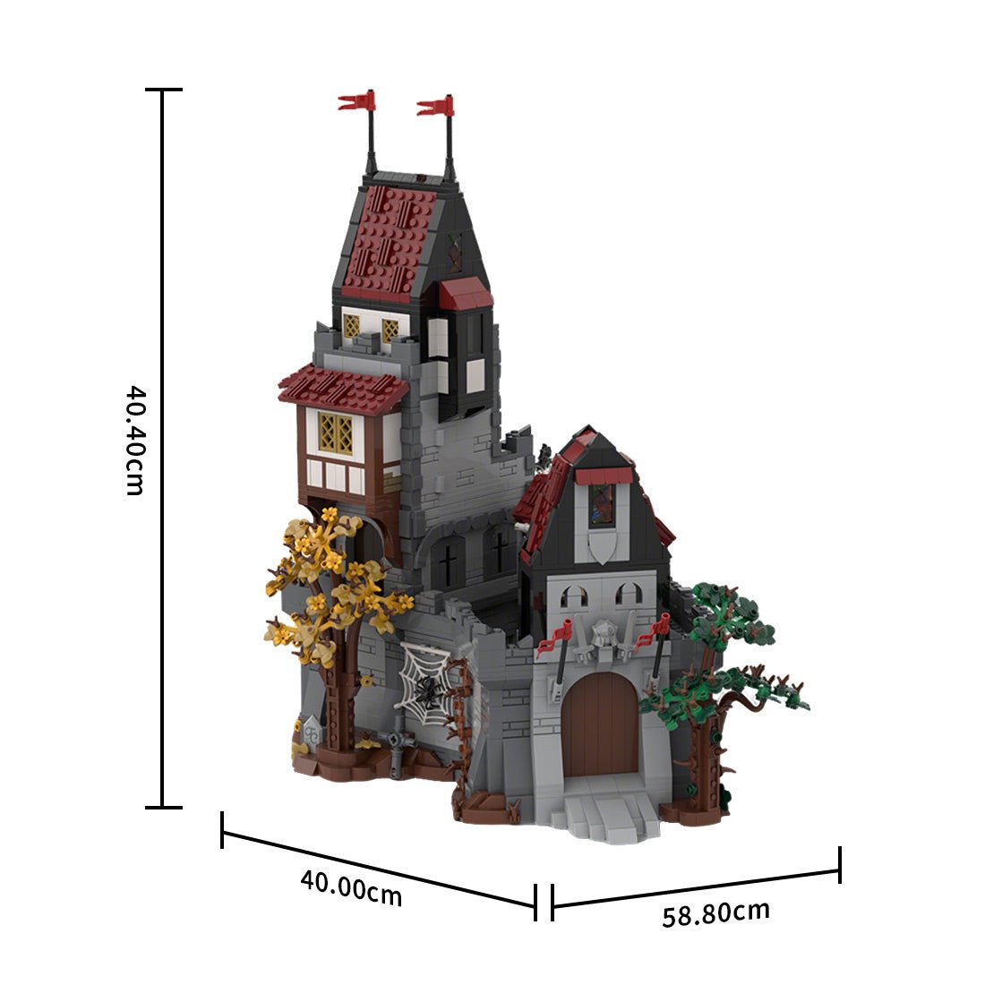 MOC - 224579 evil witches keep Klemmbausteine - LesDiy - Klemmbausteine