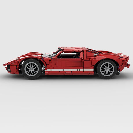 MOC - 224910 1/8 Scale Ford GT Klemmbausteine - LesDiy - Klemmbausteine