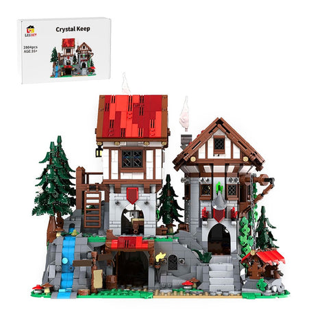 MOC - 225455 Crystal Keep Klemmbausteine - LesDiy - Klemmbausteine