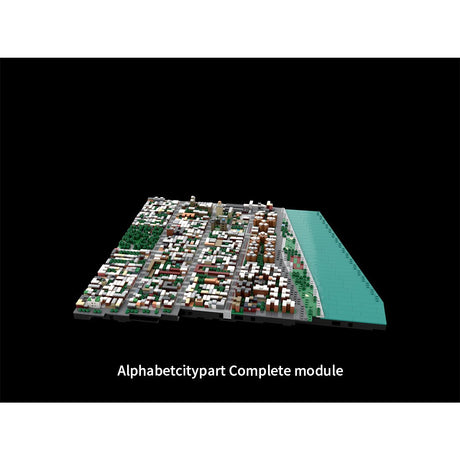 MOC - 225884 1/2000 Scale Lower Manhattan Alphabetcity Module 1 Klemmbausteine - LesDiy - Klemmbausteine