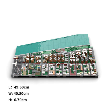 MOC - 225884 1/2000 Scale Lower Manhattan Alphabetcity Module 2 Klemmbausteine - LesDiy - Klemmbausteine