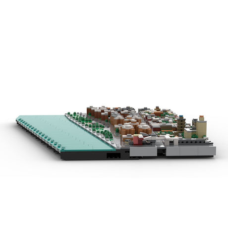 MOC - 225884 1/2000 Scale Lower Manhattan Alphabetcity Module 2 Klemmbausteine - LesDiy - Klemmbausteine