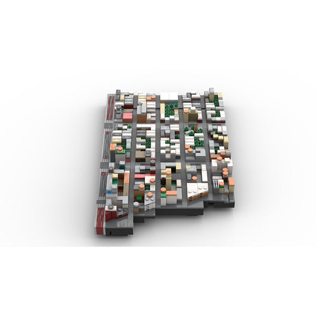 MOC - 225884 1/2000 Scale Lower Manhattan EastVillage Module 1 Klemmbausteine - LesDiy - Klemmbausteine
