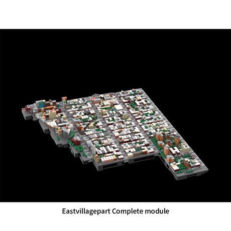 MOC - 225884 1/2000 Scale Lower Manhattan EastVillage Module 1 Klemmbausteine - LesDiy - Klemmbausteine