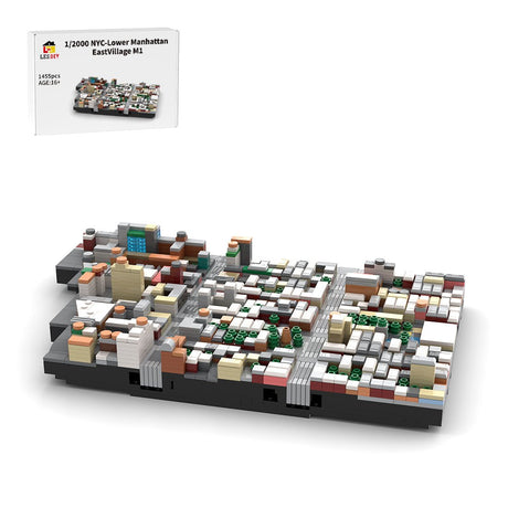 MOC - 225884 1/2000 Scale Lower Manhattan EastVillage Module 1 Klemmbausteine - LesDiy - Klemmbausteine