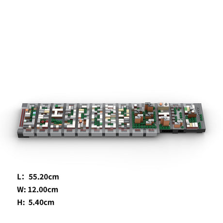 MOC - 225884 1/2000 Scale Lower Manhattan EastVillage Module 2 Klemmbausteine - LesDiy - Klemmbausteine